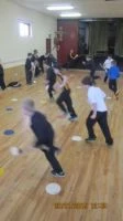 Hurling training in the hall 007